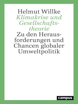 cover image of Klimakrise und Gesellschaftstheorie